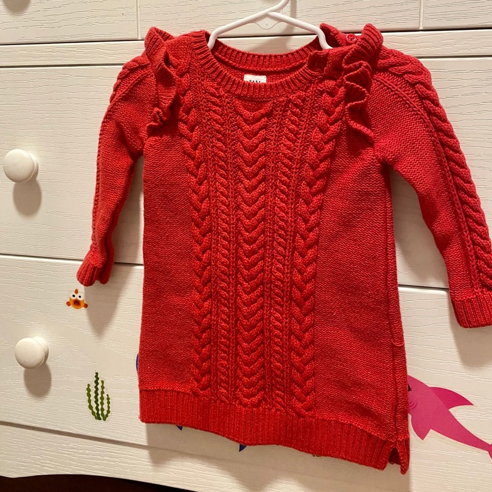 Gap Baby girl sweater dress